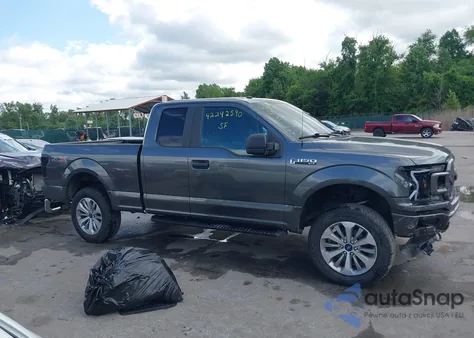 2018 Ford F-150 Xl из США, поврежденный, VIN 1FTEX1EP9JFD11244